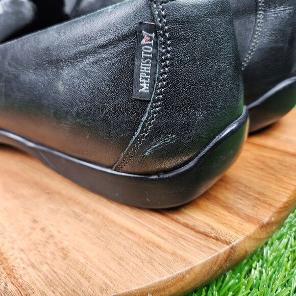 Mephisto Men’s Edlef Loafers Size 10 Black Leather Slip-On Casual Driving Shoes main image 9